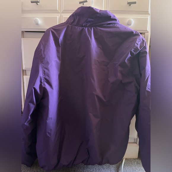 Men’s Purple Puffer Jacket Size M - Picture 2 of 2
